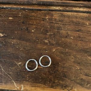 Maria Tash white gold mini hoop